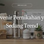 Souvenir Pernikahan yang Sedang Trend